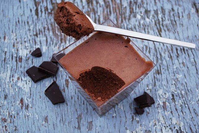 Mousse de Chocolate Simples